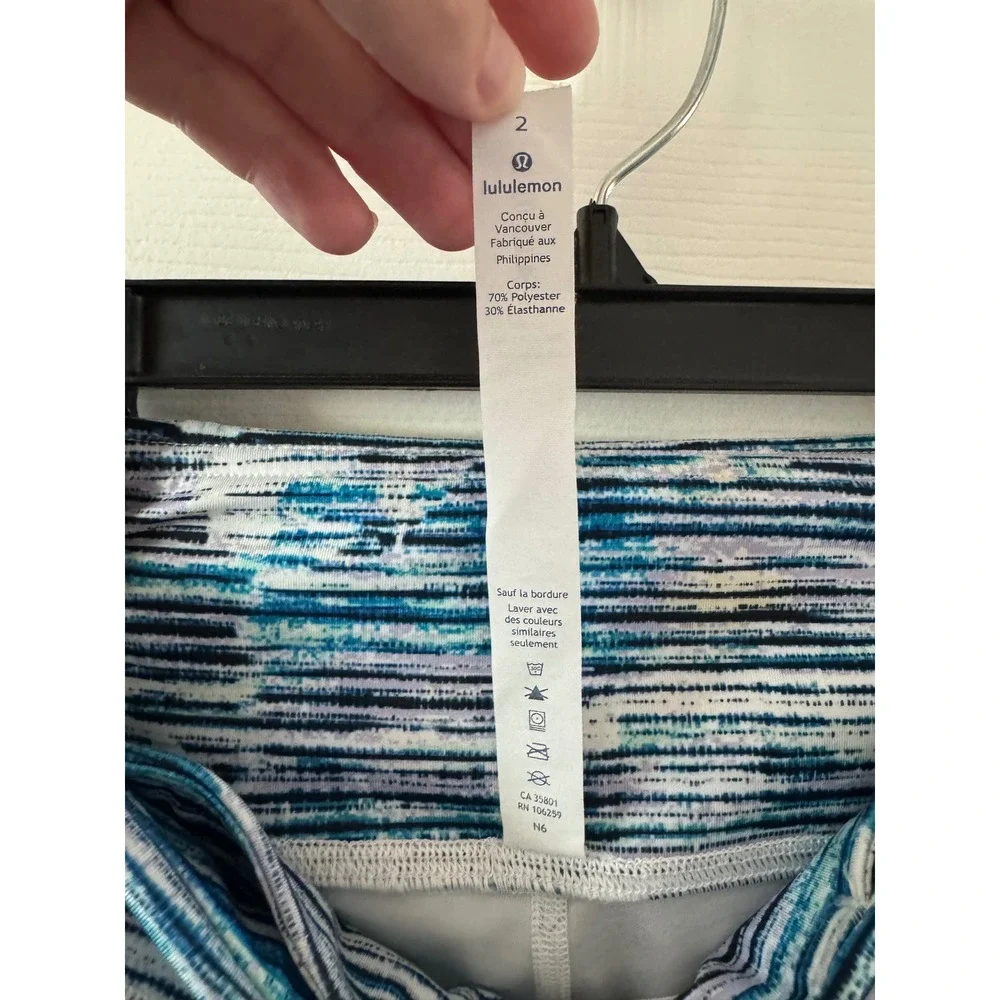 Lululemon Inspire Crop‎ II Leggings Size 2